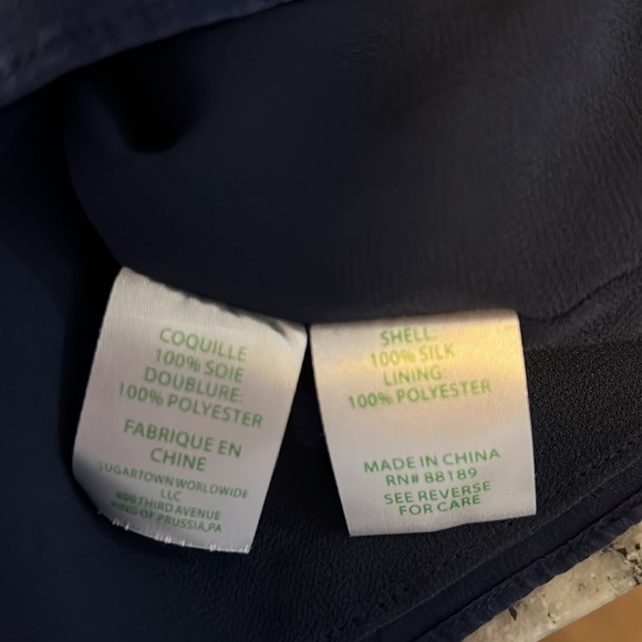 Lilly Pulitzer “Rae” Square Neck Silk Tank - Picture 10 of 13